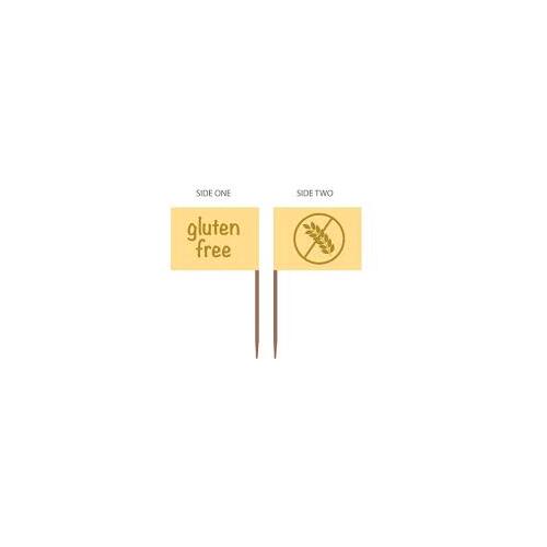 Gluten Free Flag Picks- pack 200