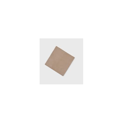 Lunch Napkins Kraft Brown 2Ply 1/4 Fold 