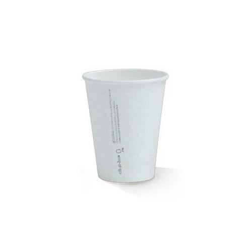 White Coffee Cups, 10oz PLA , sleeve 50 (20 per carton)