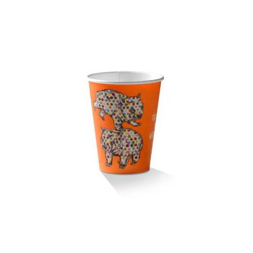 12oz PLA coated SW cup/animal print,50/SL -(20)