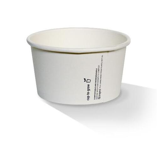 PLA White paper  bowl 16oz sleeve of 25 (20)