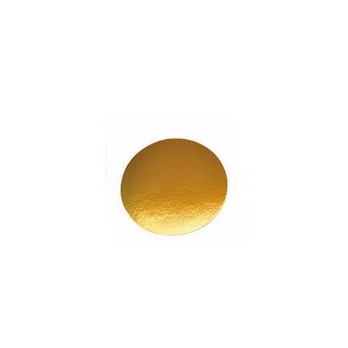 9" Gold Cake Board Round - each