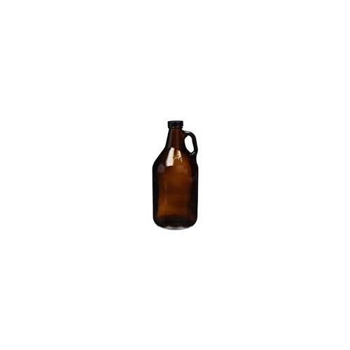 Amber Glass Growler bottle - 2lt