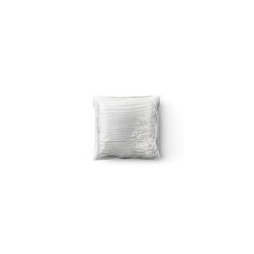 White Hair Nets - 21" Round Bouffant - 100psc sleeve