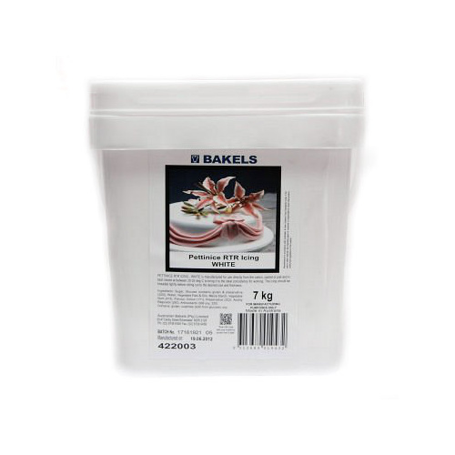 White Fondant Icing RTR 7kg Tub  