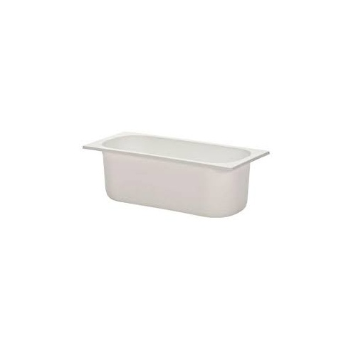 White 5lt Ice-cream Tub