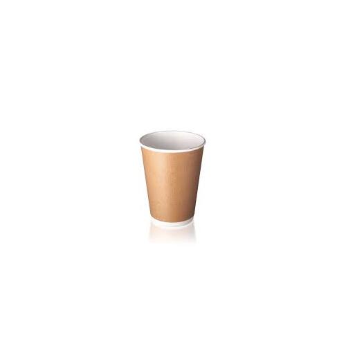Double wall smooth Kraft 16oz Brown Cup Sleeve of 25