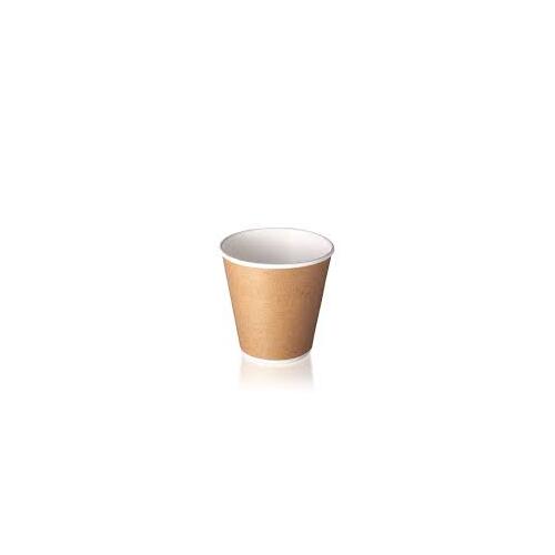 Double wall smooth Kraft 8oz Brown Cup Sleeve of 25 