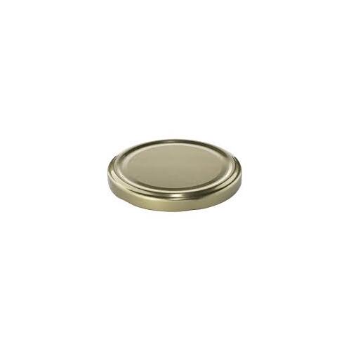 82mm Gold Metal Jar Lid- Each