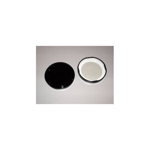 53mm Black Jar lid - to suit 150ml Jars -(Priced Individually)