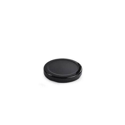 Round black Jar Lid to Suit 63mm glass Jar (Priced Individually)