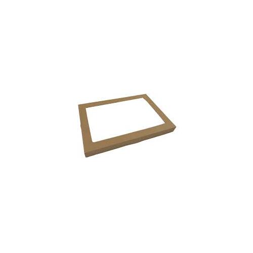 Med Kraft Catering Tray - 364x225x30 - SINGLE LID