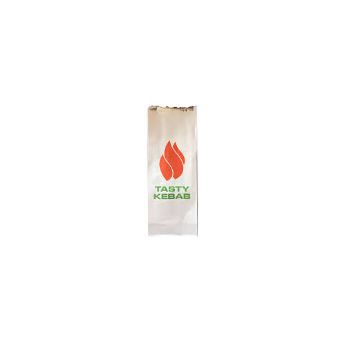 Foil Lined Kebab Bags - Printed - 250pk