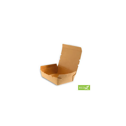 Kraft Lunch Box #2 Oil lined -50/Sleeve