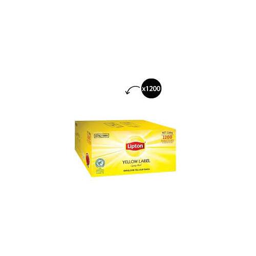 Yellow Tea Bags - Envelope - 1200/ctn