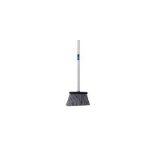 Lobby Dustpan Broom - Stiff Brush-With Handle