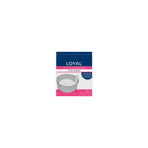 Pre Cut Parchment Paper 8" Round - 24 pkt 