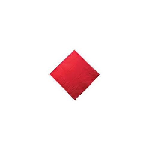 2ply Red Lunch Napkin - 100p/pack