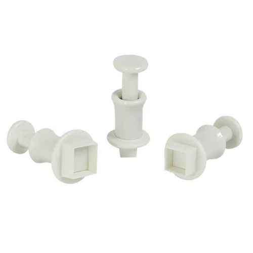 Square Plunger Cutter - 3 Piece Set