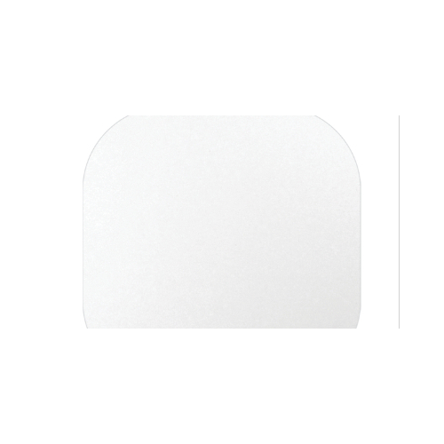  Milk Board Lid for square foil container shallow  - 100/Sleeve