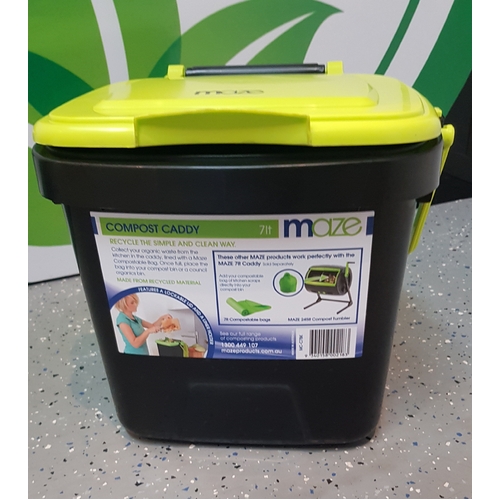 7lt Compost Caddy FOGO Bin 