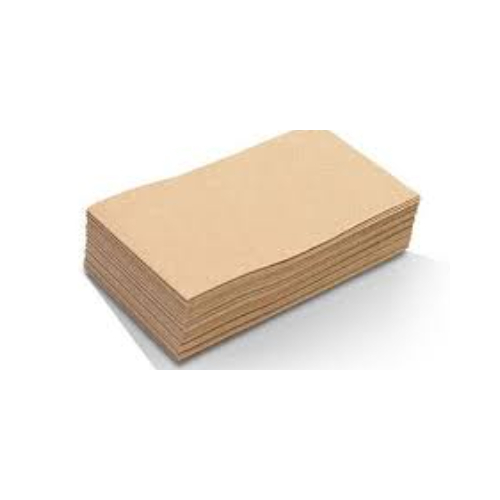 1Ply Brown M-Fold Lunch Napkin - Carton of 3000