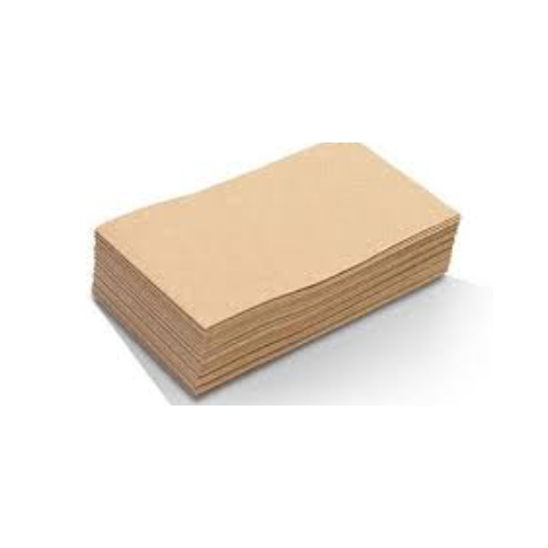1Ply Brown M-Fold Lunch Napkin- 500 p/pack (6)