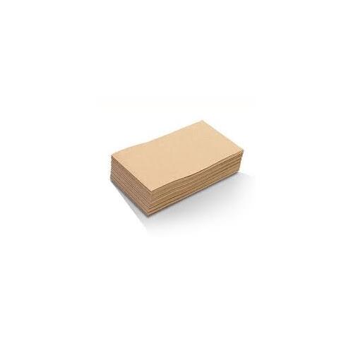 Dinner Napkin GT Fold- Brown 2 ply Brown - Pack of 100 (10 )