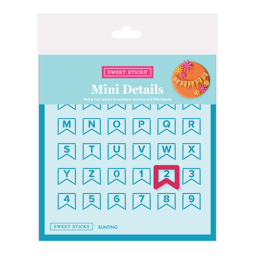 Bunting Mini Details Letters and Numbers