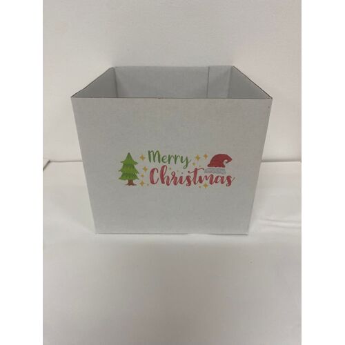 Merry Christmas Gift Box - SINGLE BOX - 125 X 125 X 110mm