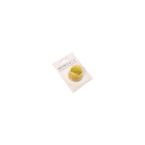 Mini Foil Patty Pans Gold - 50 pack