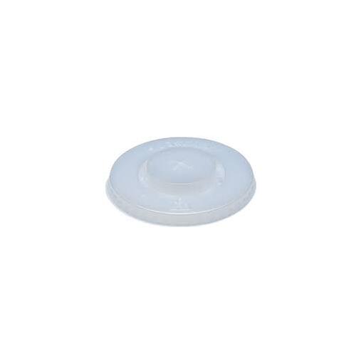 Clear Milk shake cup lid with straw hole fits 16oz & 22oz- Sleeve of 50 