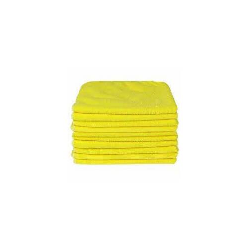 Bulk Micro Fibre Cloth Yellow- 50/Pack