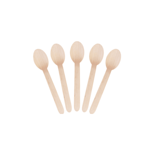 Wooden Spoons 160 mm -100/Sleeve 