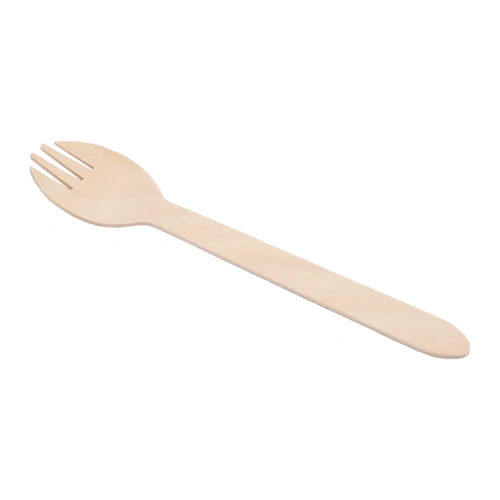 Wooden Sporks 160 mm -100/Sleeve