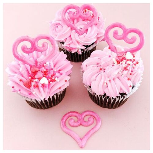 Decorative Heart Mould  