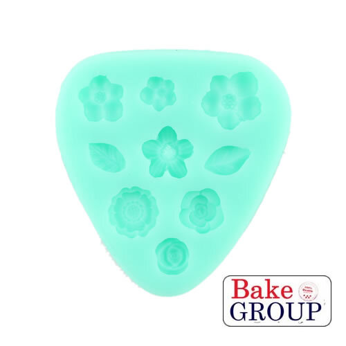 Mixed Flowers Silicone Mould