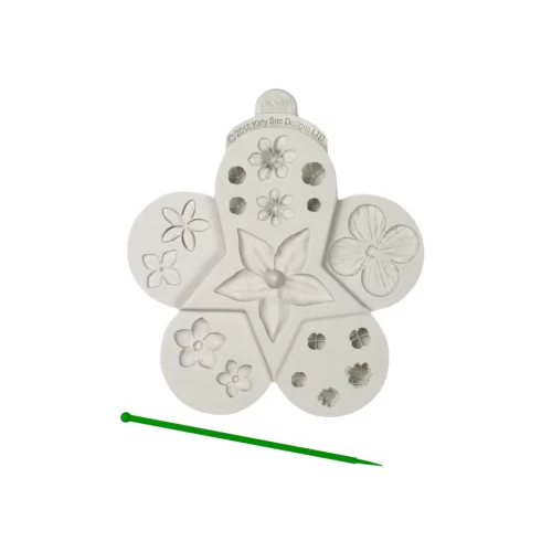 24 Flowers and Buds Silicone Mould