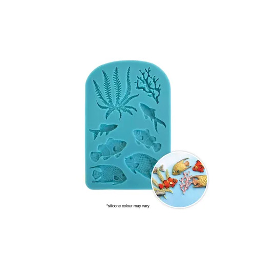 Fish and Seaweed Silicone Mould