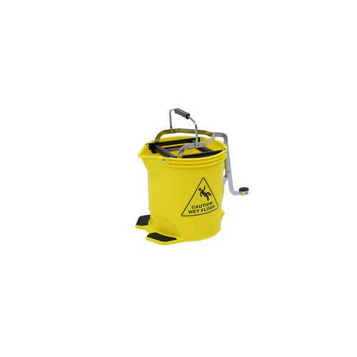 Mop Bucket Yellow 16lt Commercial Grade