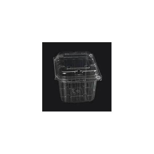 Clear - hinged - 400g strawberry punnets - sleeve 90 *ORDER IN ITEM*
