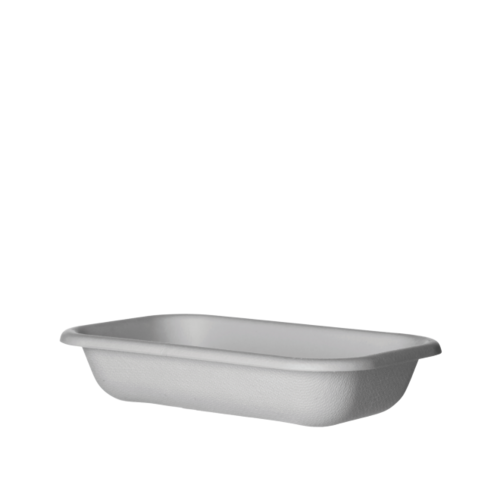  Sugarcane 650ML/ 24oz Rectangular container- 50/Sleeve (10)