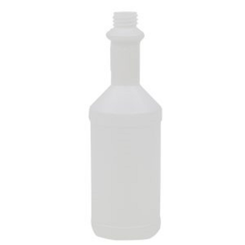  Natural HDPE Round Bottle - 750ML BOTTLE