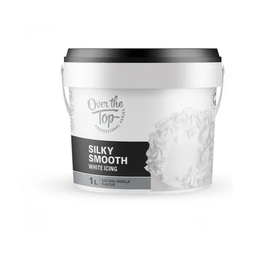Silky Smooth Buttercream White Icing - 1Ltre