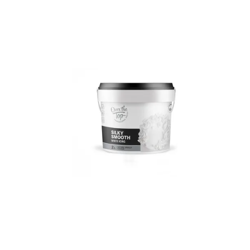 Silky Smooth Buttercream White Icing - 2 Ltre