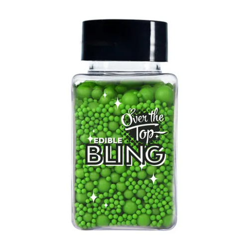 Green Sprinkles Medley Mix 65g (Gluten Free)