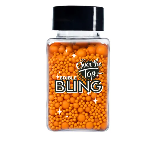 Orange Sprinkles Medley Mix 65g (Gluten Free)