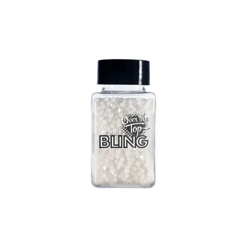 Edible Bling Sprinkles White  60g