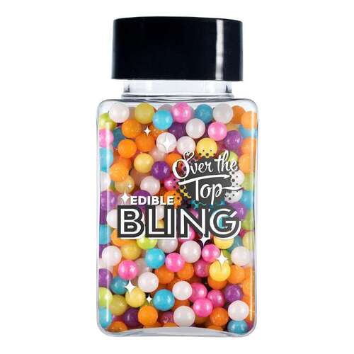 Bling Rainbow Pearls 4mm  70g