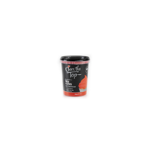 Buttercream Red 425g